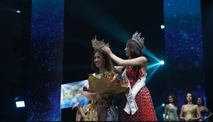 Sanly Liu dinobatkan jadi Miss Universe indonesia 2025.