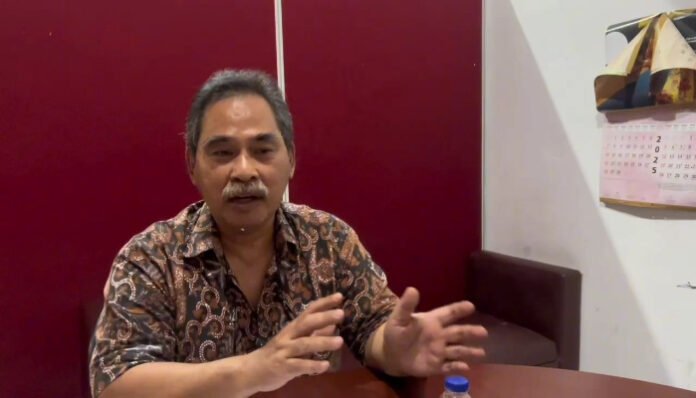 Sekretaris Komisi Penanggulangan AIDS Provinsi Banten, Dokter Santoso Edy Budiono (Banten TV)