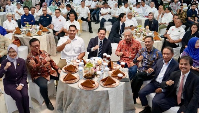 Sertijab Menpora RI, diwarnai kehadiran sejumlah mantan Menpora lintas generasi.