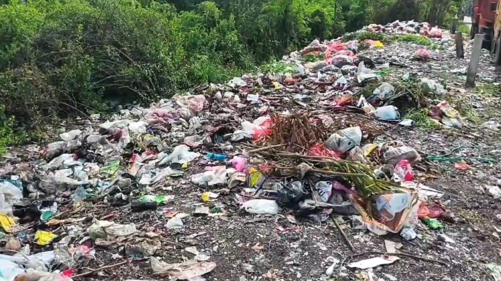 Kondisi terkini TPAS Cilowong (Bantentv.com/ Jaya)