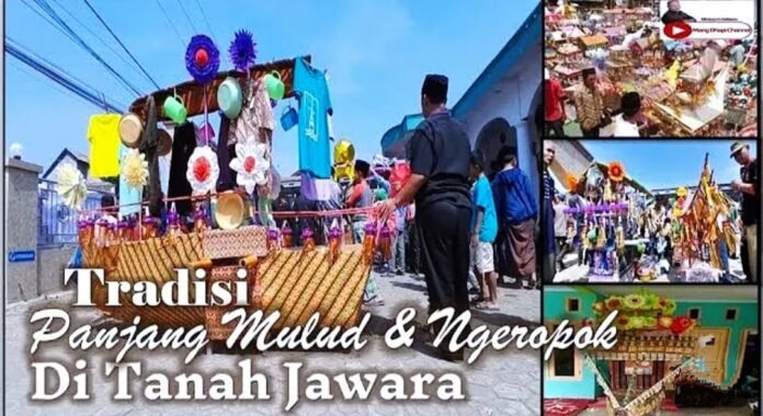 Tradisi Ngaropok adalah tradisi khas masyarakat Banten ketika Maulid Nabi Muhammad SAW di Banten