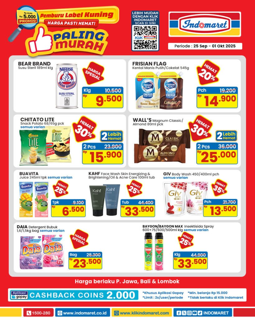 Promo JSM Indomaret Minggu Ini (Foto/Instagram@indomaret)