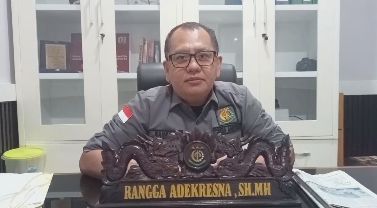 Kasi Penegak Hukum Kejati Banten, Rangga Ade Kresna (Bantentv.com/ Imron)