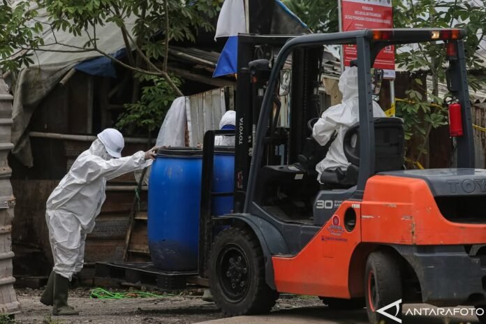 Apa Itu Cesium-137? Zat Radioaktif yang Bikin Geger di Industri Cikande Serang (Antara Foto/Angga Budhiyanto)