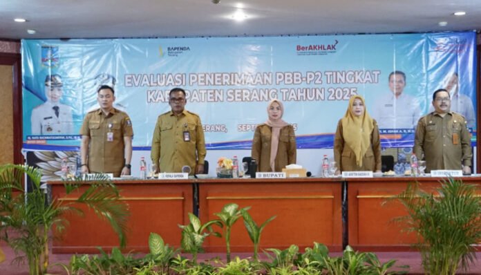 Bapenda Kabupaten Serang realisasi PBB-P2 capai 93 persen.