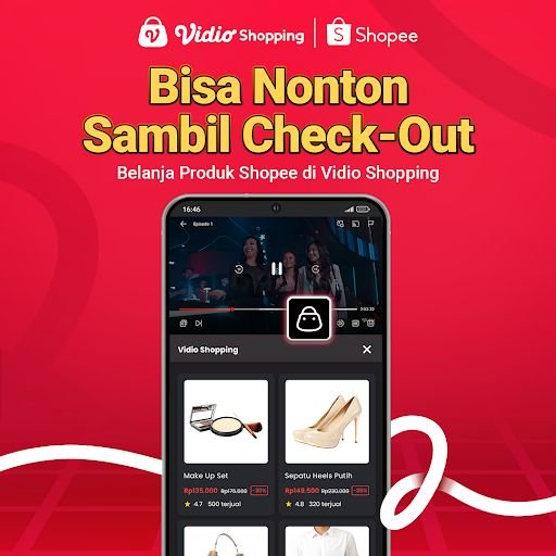 Bisa Nonton Sambil Checkout di Vidio Shopping (Vidio)