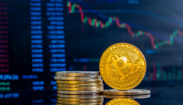 Ilustrasi - Pertumbuhan Bitcoin.