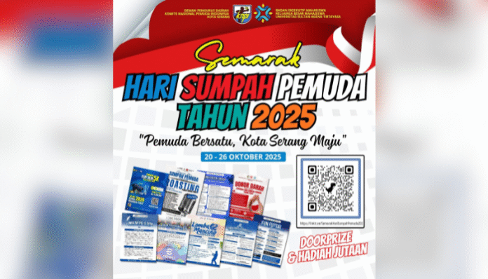 Flyer Semarak Hari Sumpah Pemuda 2025 (Foto : Bantentv.com)