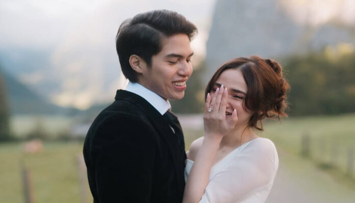 El Rumi lamar Syifa Hadju di Swiss (Instagram @syifahadju)