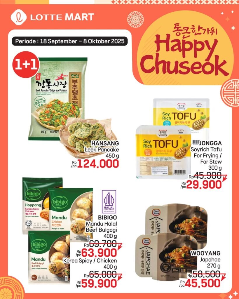Promo Happy Chuseok Lote Mart (Foto : Instagram@lottemartindo)