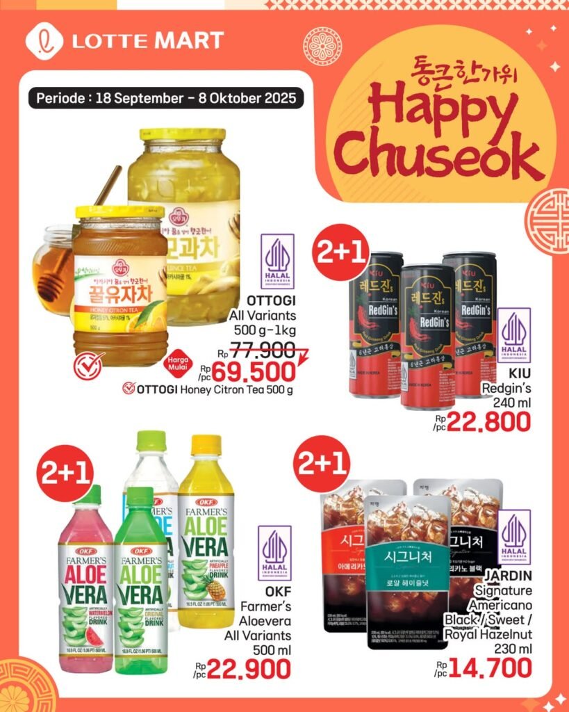 Promo Happy Chuseok Lote Mart (Foto : Instagram@lottemartindo)