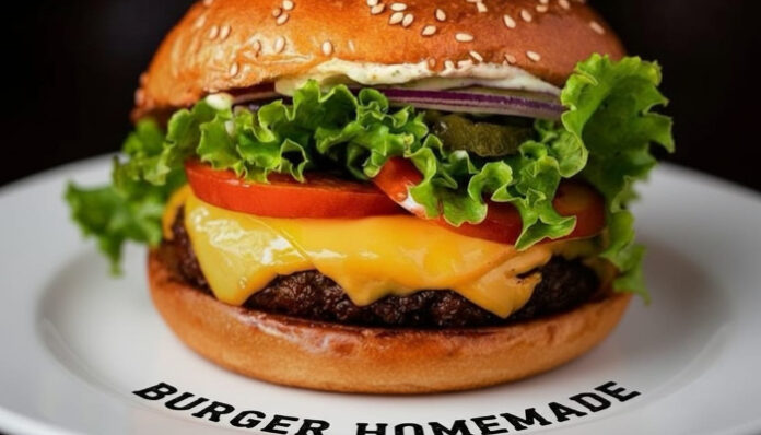 Ilustrasi burger homemade (Foto/resep makanan enak)