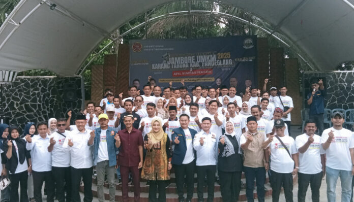 Peringati Hari Sumpah Pemuda, Karang Taruna Kabupaten Pandeglang menggelar Jambore UMKM dan Apel Pemuda.