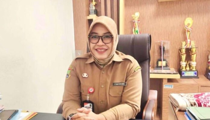 Kepala Dinas Perindustrian dan Perdagangan (Disperindag) Kota Cilegon Andriyanti (Foto : Bantentv.com/Aliyandra)