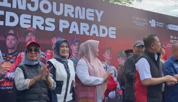 Mantan Bupati Pandeglang, Irna Narulita kunjungan kerja ke Sirkuit Internasional Mandalika