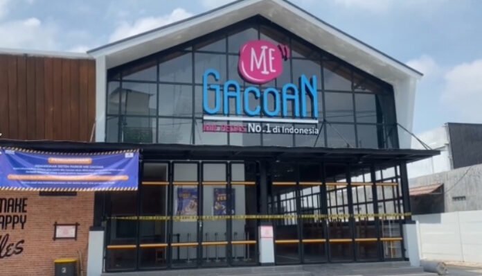 Mie Gacoan di Ciruas Disegel