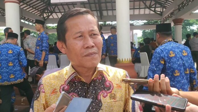 Ketua DPRD Kota Serang, Muji Rohman mendukung Wali Kota Serang untuk memecat PPPK Paruh Waktu yang berulah (Bantentv.com/ Hendra)