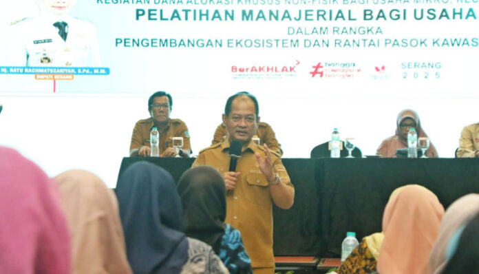 Najib Hamas Ajak Pelaku Usaha Mikro Tingkatkan Produksi dan Pemasaran