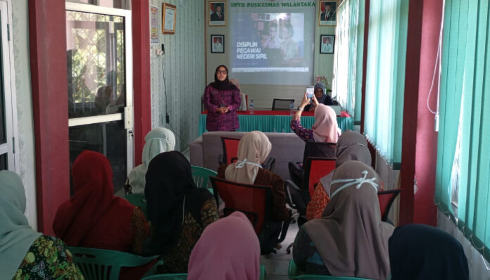 BKPSDM Kota Serang Lakukan Pembinaan di Puskesmas Walantaka.