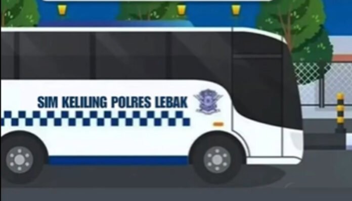 Ilustrasi - Jadwal SIM Keliling Polres Lebak Oktober 2025.