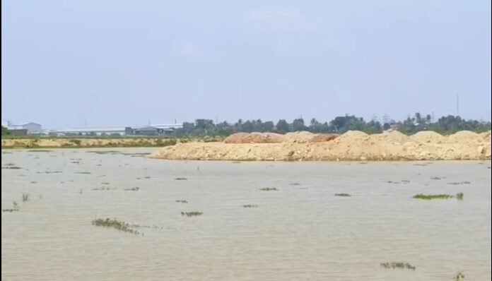 Situ Rancagede Jakung di Desa Babakan, Kecamatan Bandung, Kabupaten Serang.