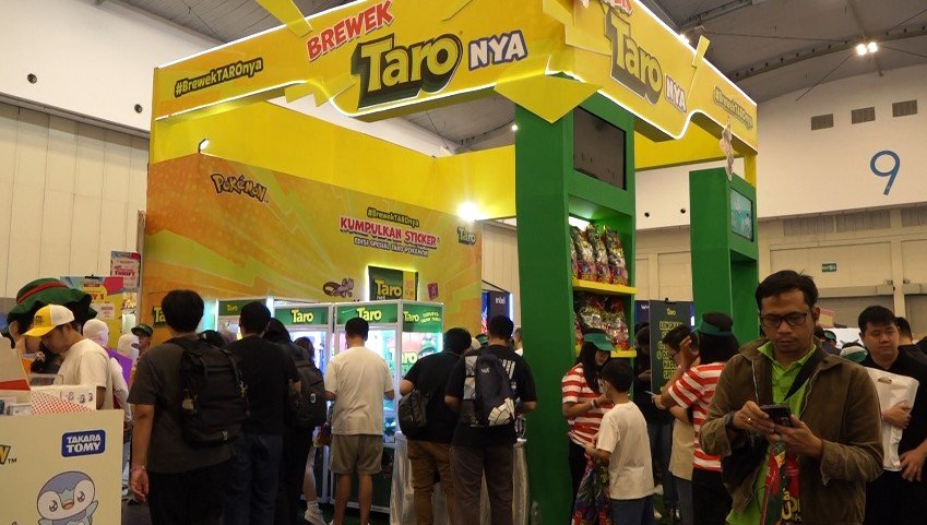 Kolaborasi Taro Pokémon Guncang IGX 2025, Hadirkan Stiker Eksklusif & Keseruan Booth Interaktif (Bantentv.com/ Rangga)