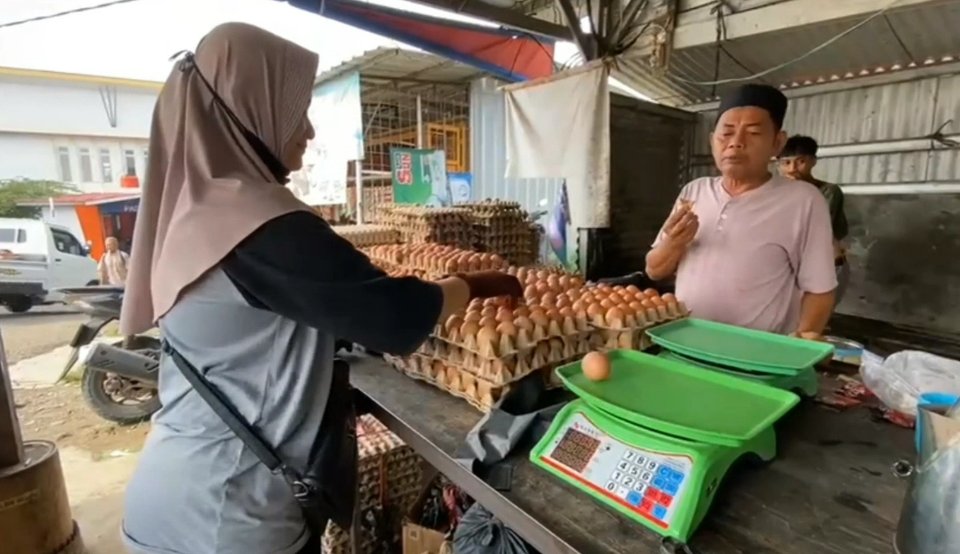 Harga Telur di Lebak Naik hingga Rp33 Ribu, Warga Mengeluh!