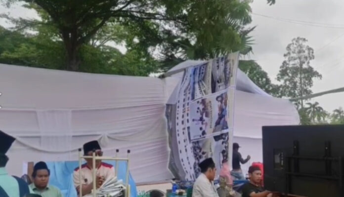 Tenda Pesantren Expo Roboh