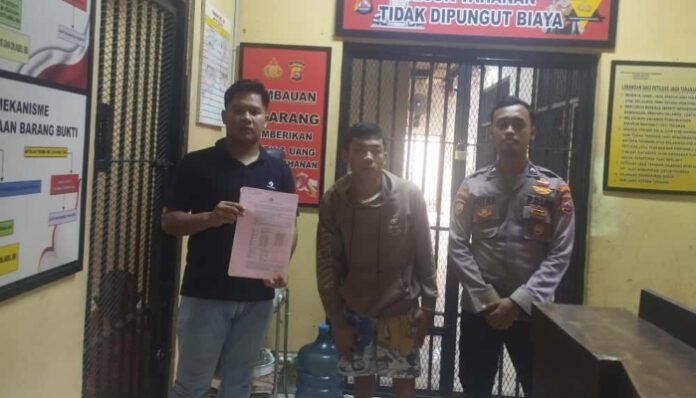 Resmob Polres Serang lumpuhkan spesialis curanmor bermodal airsoft gun.