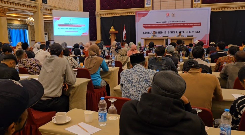 Pembinaan Bisnis untuk UMKM, yang digelar di Hotel Horison Altama pada Senin, 13 Oktober 2025 (Bantentv.com/ Rangga)
