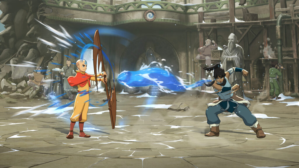 Gameplay dari avatar legends the fighting game ( sumber X: @VGTimes )