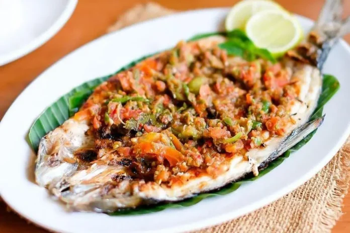 Ilustrasi pecak bandeng khas Banten (Instagram/ mimakitchen_cilegon)