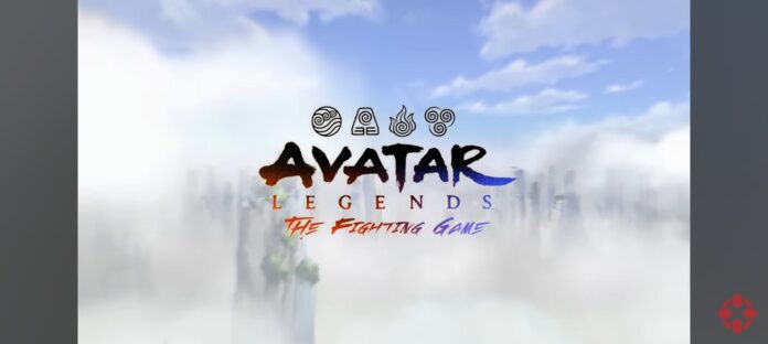 Tampilan in game avatar legends the fighting game.