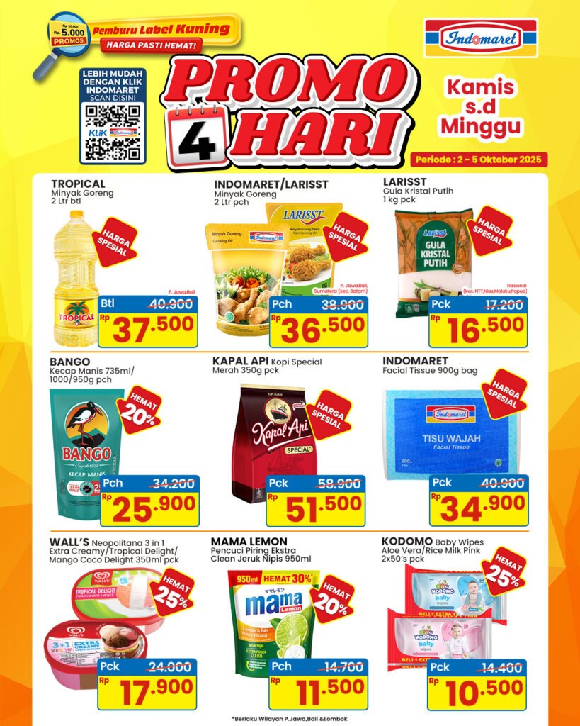 Katalog Promo Mingguan Indomaret (Foto : Instagram/@indomaret)