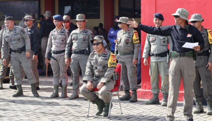 Dalam rangka memperingati HUT ke-80 Korps Brimob Polri, Satuan Brimob Polda Banten menggelar perlombaan Citraka Tangkas.