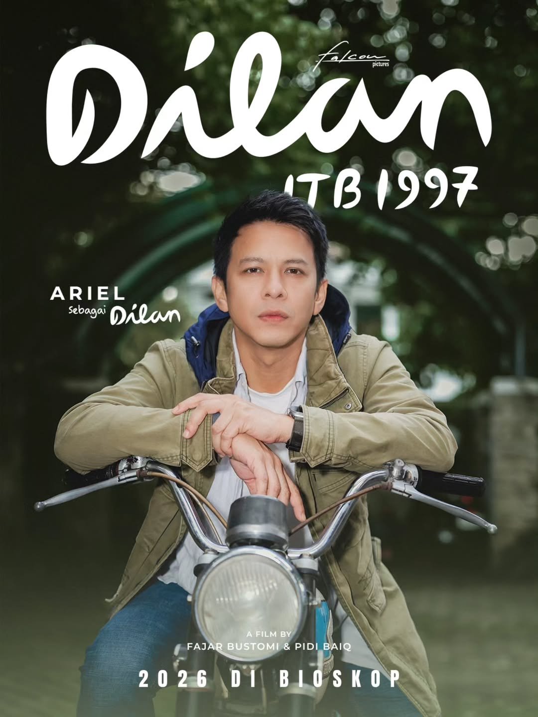 Penggemar Ariel NOAH Siap-siap Tonton Aktingnya dalam Film Dilan ITB 1997 (Instagram @falconpictures_)