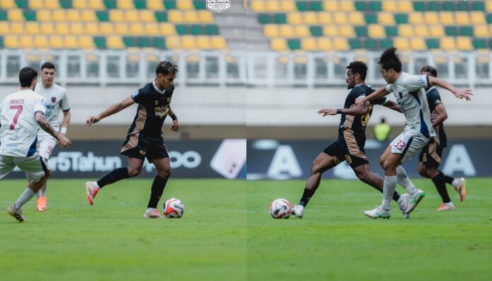 Dewa United Amankan Kemenangan Tipis 1-0 Atas Persita Tangerang.