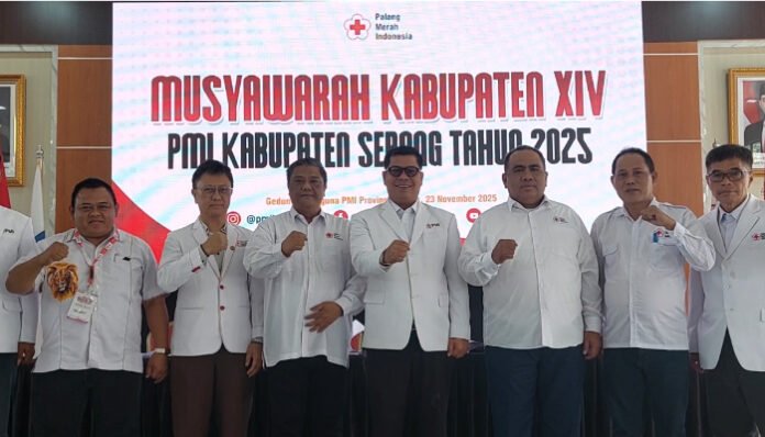 Fahmi Hakim Kembali Terpilih Jadi Ketua PMI Kabupaten Serang