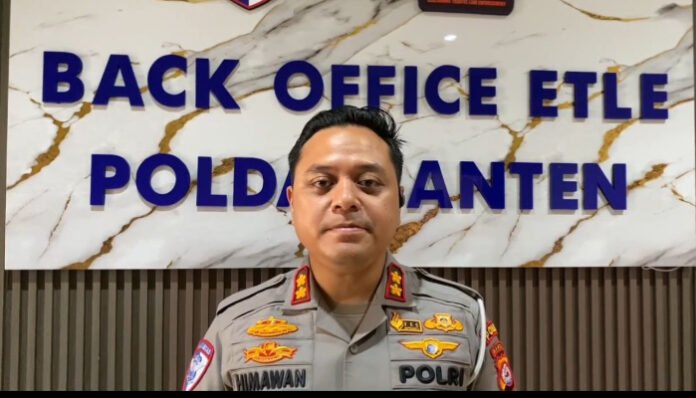 Kasubdit Gakkum Ditlantas Polda Banten, AKBP Himawan Aji Angga
