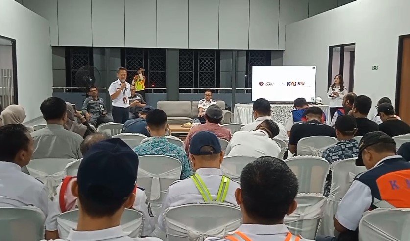 Reaktivasi jalur kereta api Rangkasbitung–Pandeglang ditargetkan beroperasi 2029 (Bantentv.com/ Nano)