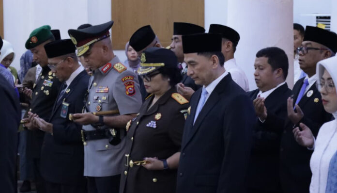 Kapolda Banten Irjen Pol Hengki hadiri pelantikan pejabat Eselon II Pemprov Banten, Senin, 3 November 2025.