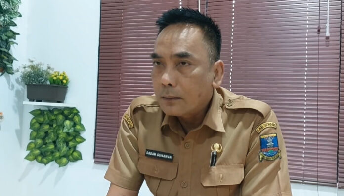 Kepala Seksi Pengawasan Bina Konstruksi DPUPR Kabupaten Serang, Dadan Gunawan