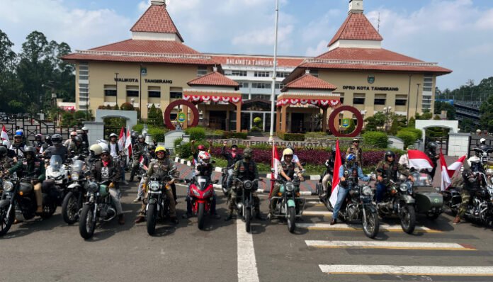 Patriot Ride 2025, Bikers Brotherhood 1% MC Banten gaungkan semangat nasionalisme di Hari Pahlawan.