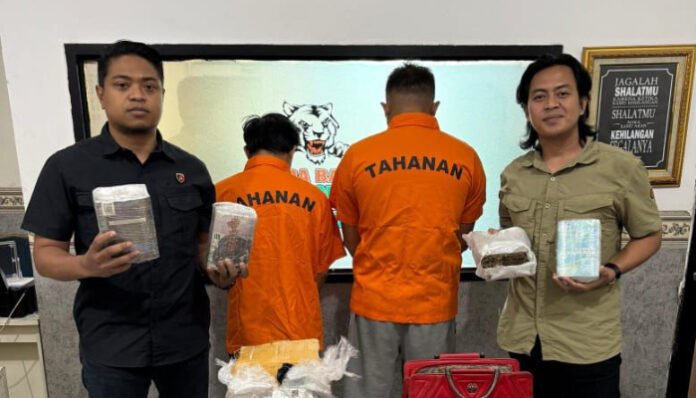 Polda Banten Bongkar Jaringan Ganja Lewat Instagram