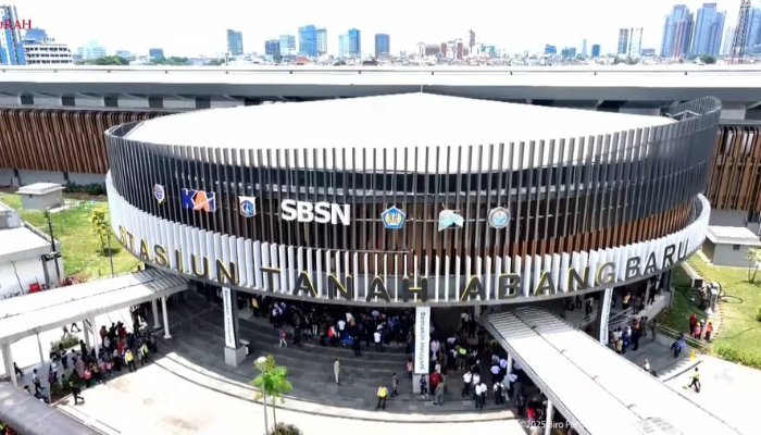 Stasiun Tanah Abang Baru. (Foto: KAI)