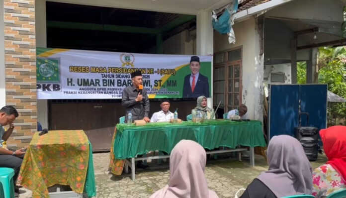 Umar Barmawi Turun Langsung ke Baros, Serap Aspirasi Warga Soal Irigasi dan Lingkungan