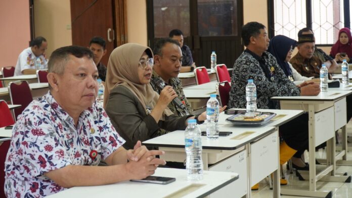 Rapat Koordinasi (Rakor) yang berlangsung di Ruang Garuda, Pendopo Pandeglang pada Kamis, 20 November 2025 (Bantentv.com/ Rangga)