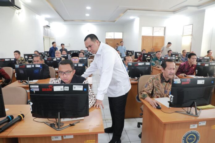 Pemkot Serang menyelenggarakan CACT Profiling ASN bagi Pejabat Tinggi Pratama (Bantentv.com/ Jaya)