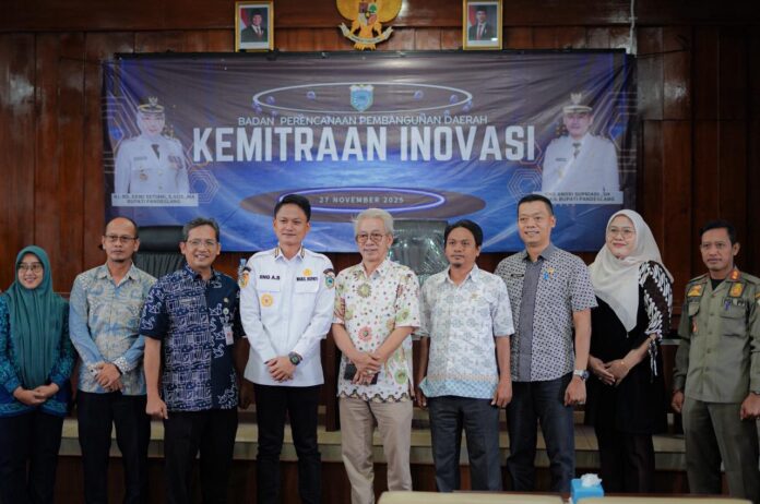 Wakil Bupati Pandeglang Iing Andri Supriadi hadiri Sosialisasi Kemitraan Inovasi Lintas Sektor, di Aula BPKD Pandeglang (Bantentv.com/ Rangga)