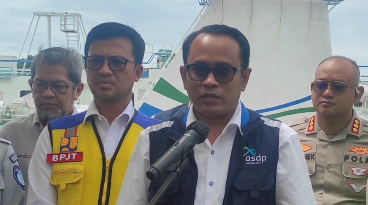 Direktur Utama PT ASDP Indonesia Ferry, Heru Widodo (Bantentv.com/ Ali)